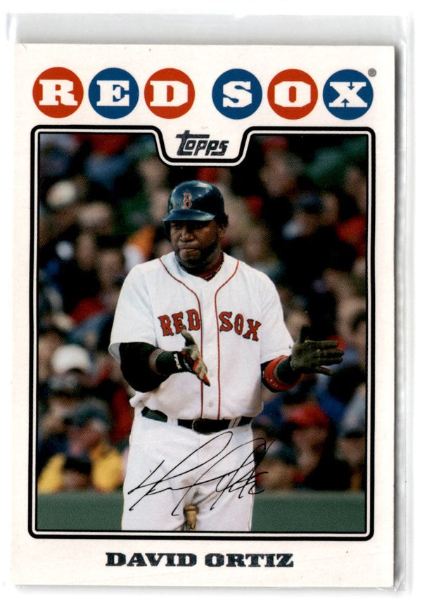 2008 Topps David Ortiz #360