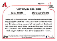 2022 Topps Update Desert Cool Off (Ketel Marte/Christian Walker) #US221