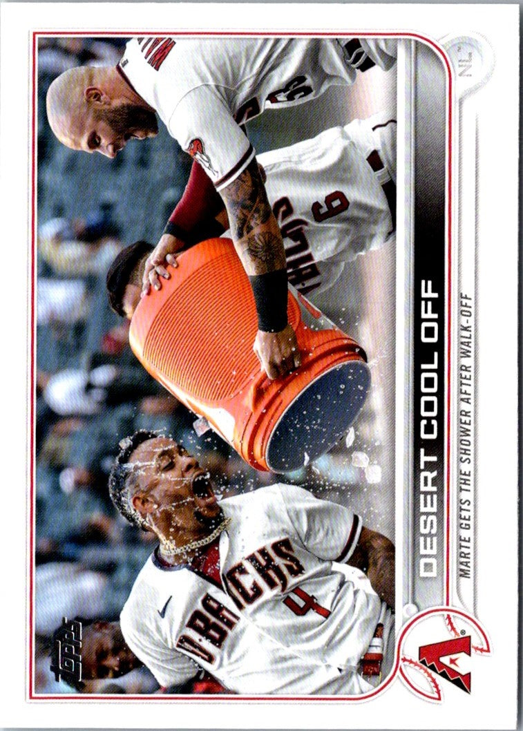 2022 Topps Update Desert Cool Off (Ketel Marte/Christian Walker)