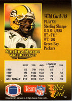 1991 Wild Card Sterling Sharpe #119