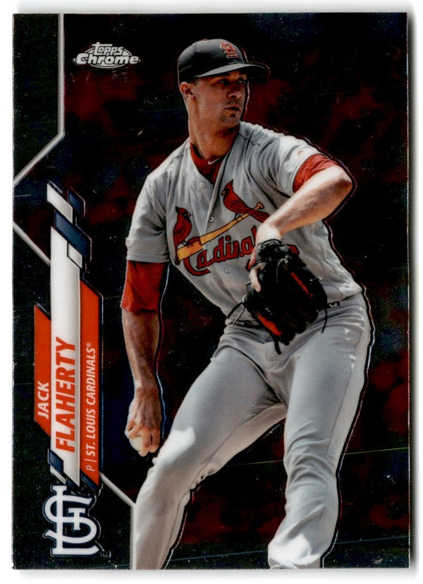 2020 Topps Chrome Jack Flaherty #135