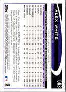 2012 Topps Mini Alex White