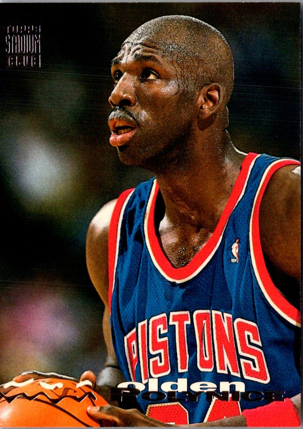 1993 Stadium Club Olden Polynice #84