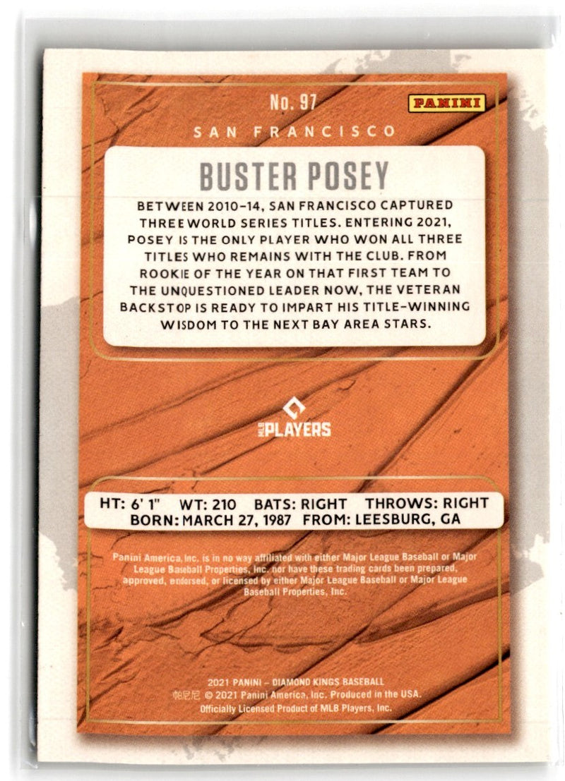 2021 Panini Diamond Kings Buster Posey