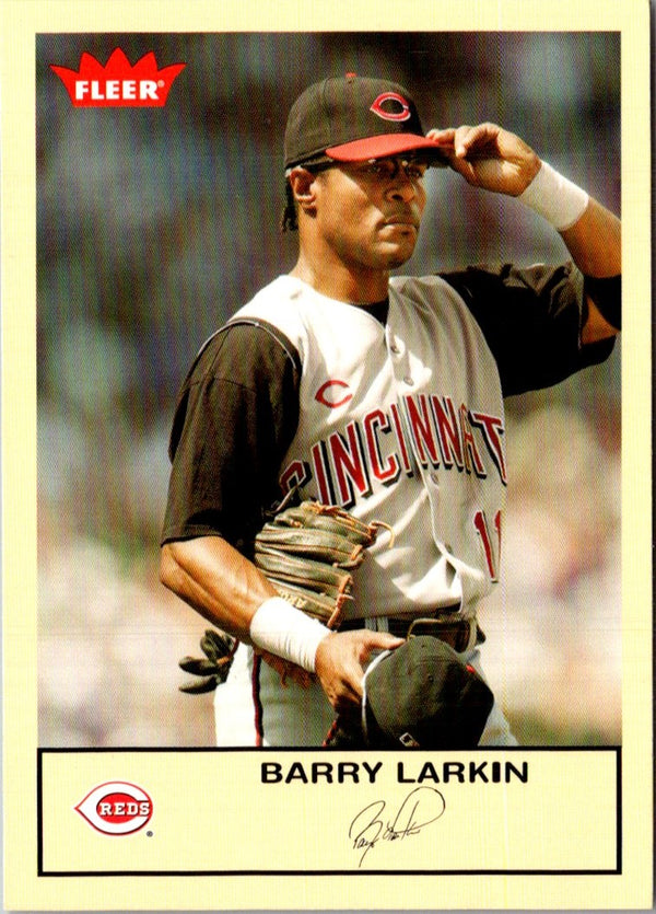 2005 Fleer Tradition Barry Larkin #69