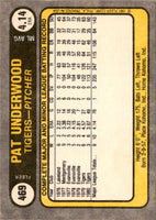 1981 Fleer Pat Underwood #469