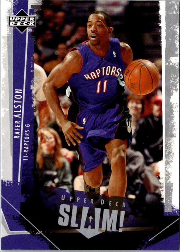 2005 Upper Deck Slam Rafer Alston #82