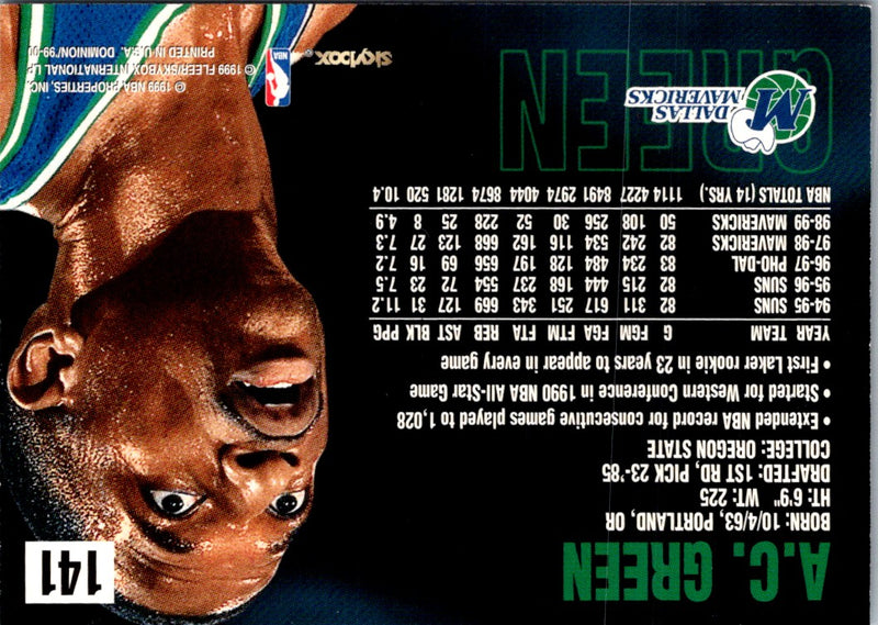 1999 SkyBox Jaren Jackson