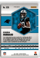 2021 Panini Mosaic Prizm Reactive Orange Chuba Hubbard #325
