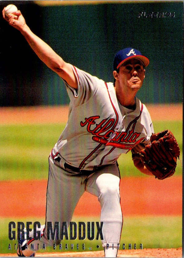 1996 Fleer Atlanta Braves Greg Maddux #11