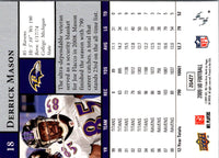 2009 Upper Deck Derrick Mason #18
