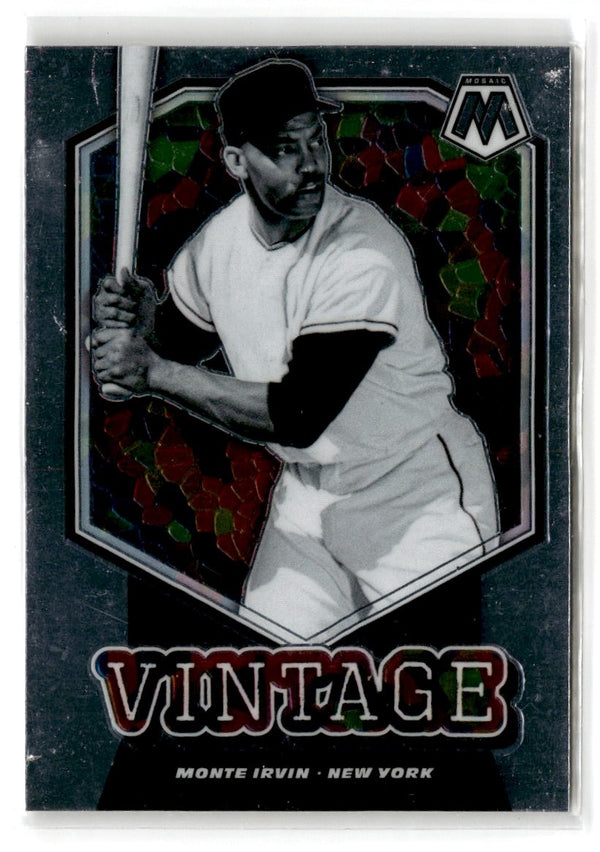 2021 Panini Mosaic Vintage Monte Irvin #V14