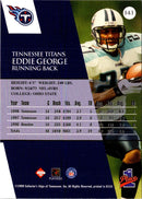 1998 SkyBox Premium Rap Show Eddie George