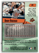 2000 Stadium Club Brady Anderson