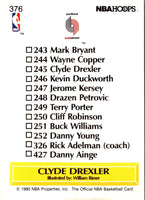 1990 Hoops Clyde Drexler #376