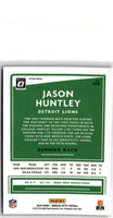 2020 Donruss Optic Jason Huntley #104 Rookie