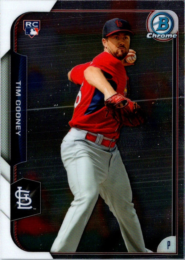 2015 Bowman Chrome Tim Cooney #177 Rookie