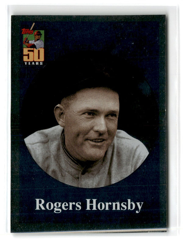 2001 Topps Before There Was Rogers Hornsby #BT6