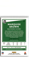 2020 Donruss Threads Blue Marquise Brown #12
