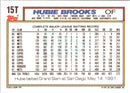 1992 Topps Traded Hubie Brooks