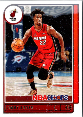 2021 Hoops Red Backs Jimmy Butler #10
