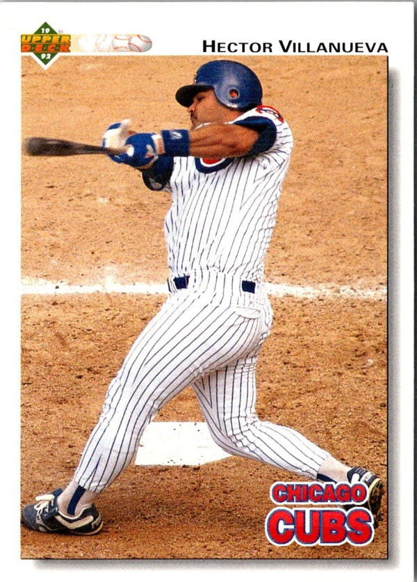 1992 Upper Deck Gold Hologram Hector Villanueva #102