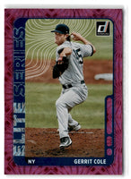 2021 Donruss Elite Series Pink Fireworks Gerrit Cole #ES11