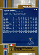 2003 Ultra Gold Medallion Paul Byrd