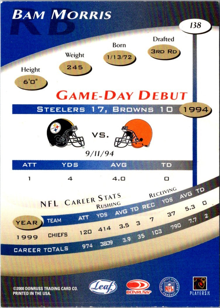 2000 Quantum Leaf Bam Morris