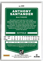 2021 Donruss Holo Red Anthony Santander #209