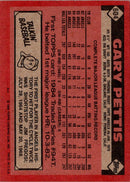 1986 Topps Gary Pettis