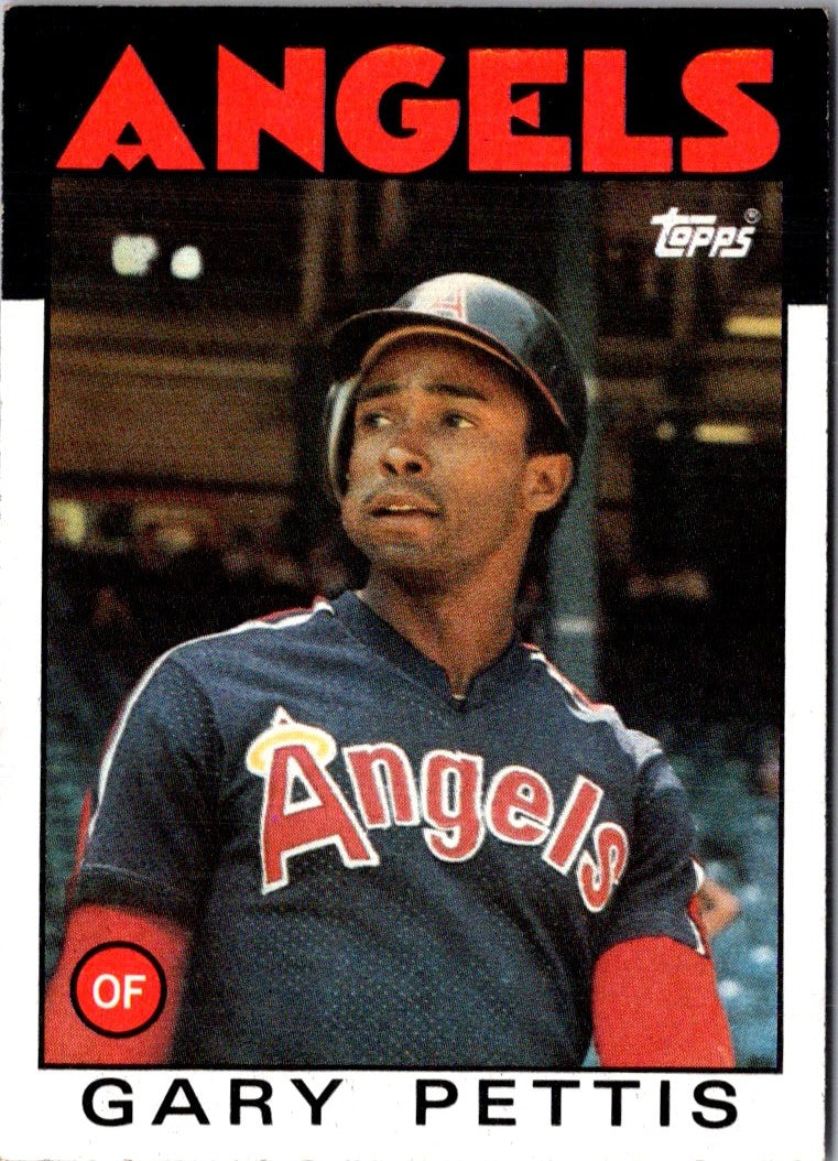 1986 Topps Gary Pettis