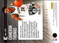2021 Panini Chronicles Cameron Thomas #317