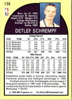 1990 Hoops Detlef Schrempf #138