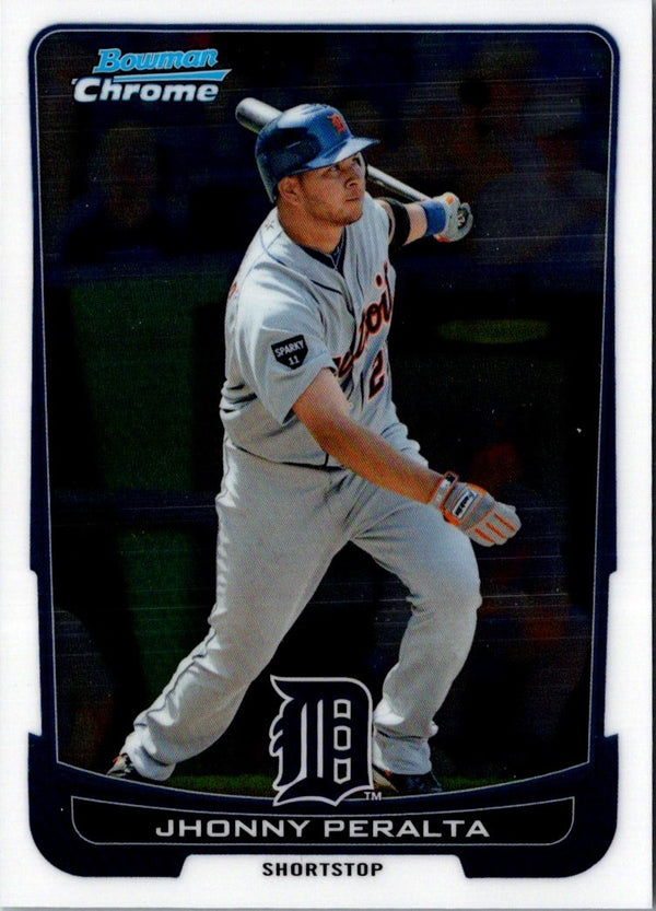 2012 Bowman Chrome Jhonny Peralta #136