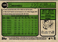 2020 Topps Archives DJ LeMahieu #129