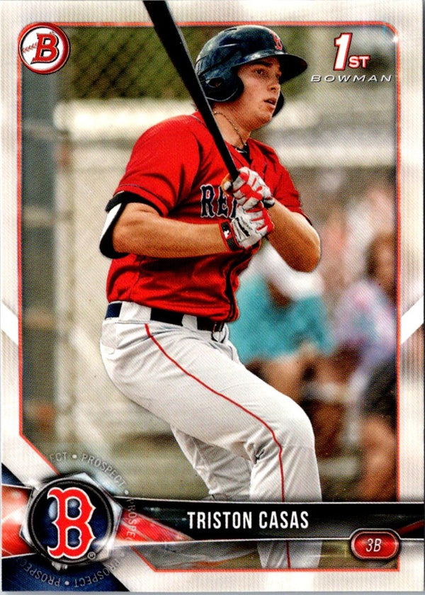 2018 Bowman Draft Triston Casas #BD-171