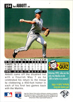 1996 Collector's Choice Kurt Abbott #154
