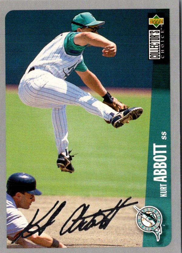 1996 Collector's Choice Kurt Abbott #154