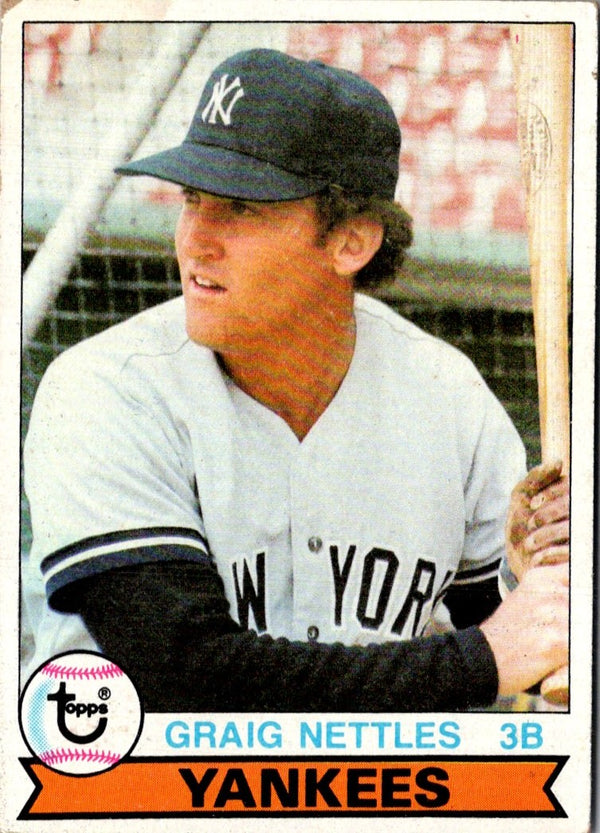 1979 Topps Burger King New York Yankees Graig Nettles #15