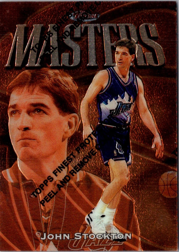 1997 Finest John Stockton #33