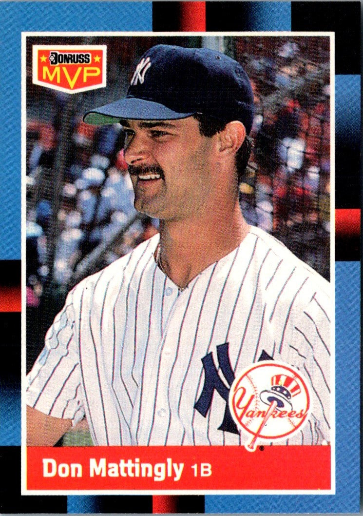 1988 Donruss Bonus MVP's Don Mattingly