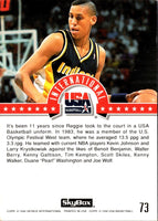 1994 SkyBox USA Gold Reggie Miller #73