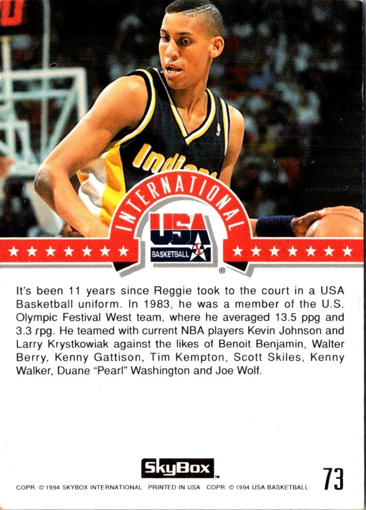 1994 SkyBox USA Gold Reggie Miller