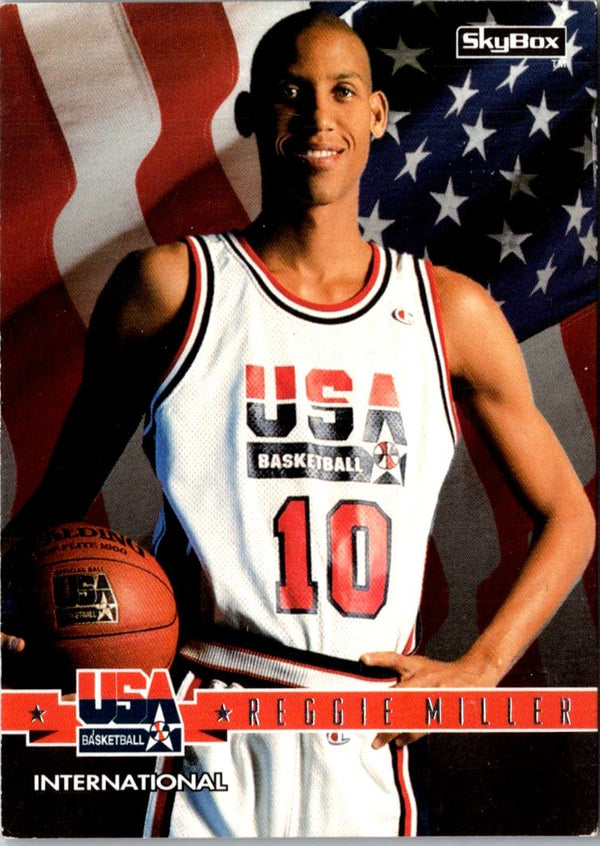 1994 SkyBox USA Gold Reggie Miller #73