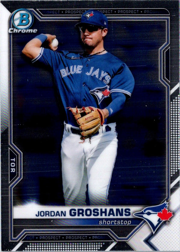 2021 Bowman Draft Chrome Jordan Groshans #BDC-82