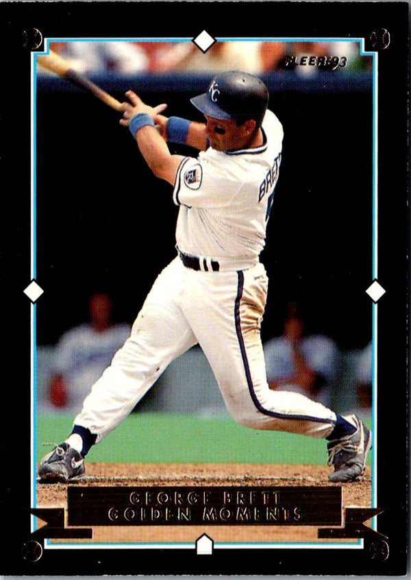 1993 Fleer Golden Moments I George Brett #NNO