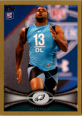 2012 Topps Gold Vinny Curry #229 1073/2012