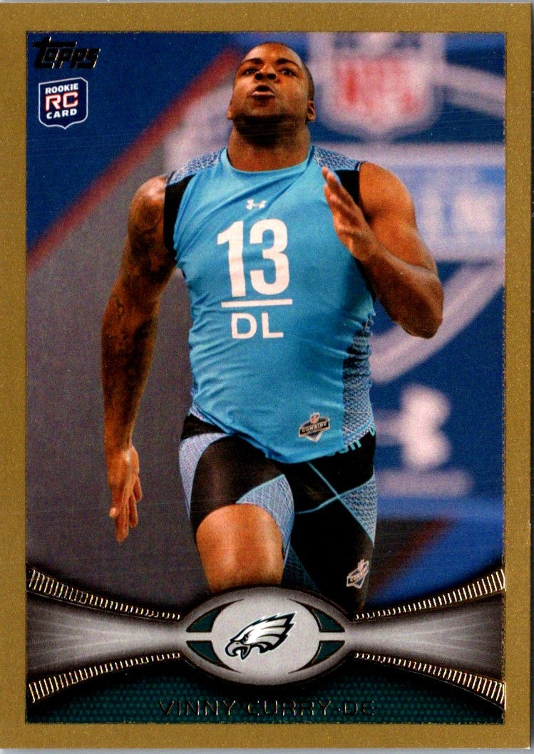 2012 Topps Gold Vinny Curry