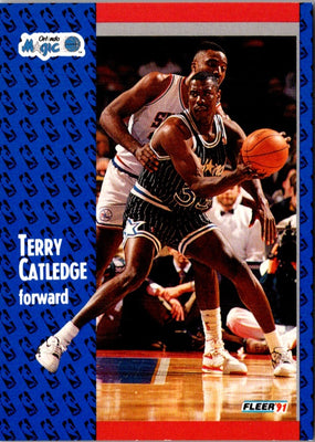 1991 Fleer Terry Catledge #144